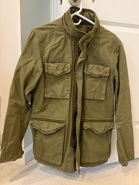 Gap Men’s M65 Military Field Jacket | Size S | Olive Green